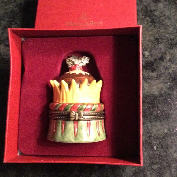 🌲🎁💕 Gorgeous Vintage Trinket- Christmas box - Picture 2 of 5